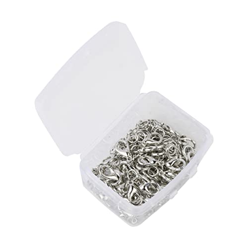 Housoutil Silberne Legierungs Karabiner Kettenverlängerung für Diy Schmuck Hochwertige Verschlüsse für und Armbänder Bastelzubehör für Schmuckherstellung Housoutil Silberne Legierungs Karabiner Kettenverlängerung für Diy Schmuck Hochwertige Verschlüsse für und Armbänder Bastelzubehör für Schmuckherstellung von Housoutil