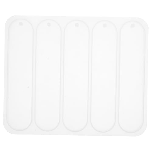 Housoutil Silicone Bookmark Mold für DIY Buchzeichen Epoxidharz Form Wiederverwendbare Silikonform für Kreative Buchmarker für Designs und Bastelprojekte und Persönliche Kunstwerke von Housoutil