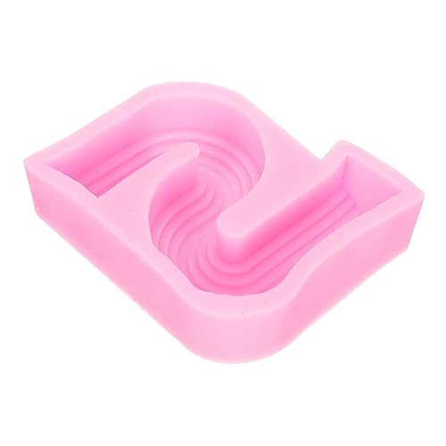 Housoutil Silicone Kerzenform für Diy Kerzenherstellung Geometrische S Form Einfach zu Verwenden nicht Haftend für Aromatherapie und Kreative Projekte von Housoutil
