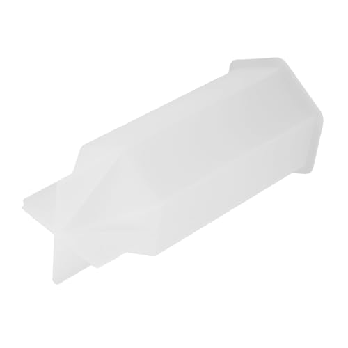 Housoutil Silikon-Kerzenform Hitzebeständig Wiederverwendbar für DIY Kerzen Epoxidharz und Seifen Große geometrische Form für Transparente Wachsdekorationen und Moderne Wohnakzente von Housoutil