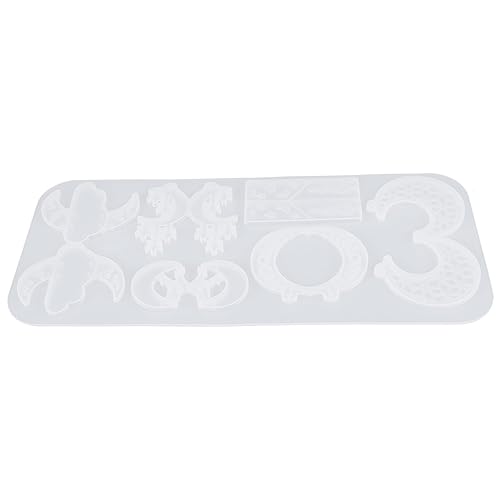 Housoutil Silikon Ohrstecker Gießform für Diy Schmuck Flexible und Wiederverwendbare Silikonform für Ohrringe Anhänger und Charms für Bastelprojekte und Housoutil Silikon Ohrstecker Gießform für Diy Schmuck Flexible und Wiederverwendbare Silikonform für Ohrringe Anhänger und Charms für Bastelprojekte und von Housoutil
