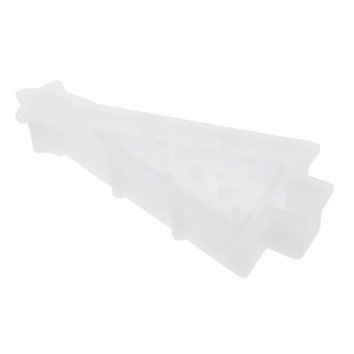 Housoutil Silikon Weihnachtsbaum Form für Harzkunst Flexible Detailreiche DIY Silikonform für Epoxidharz Weihnachtsdekorationen Tisch Nachtlichtgestaltung Langlebig und Leicht Entformbar für von Housoutil
