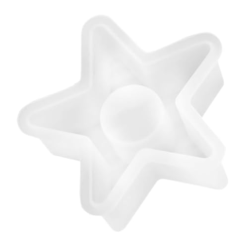 Housoutil Silikonform Kerzenhalter Diy Gießform für Fünfzackige Kerzenständer Vielseitige Silikonformen für Handgemachte und Bastelprojekte für Dekoration und Housoutil Silikonform Kerzenhalter Diy Gießform für Fünfzackige Kerzenständer Vielseitige Silikonformen für Handgemachte und Bastelprojekte für Dekoration und von Housoutil