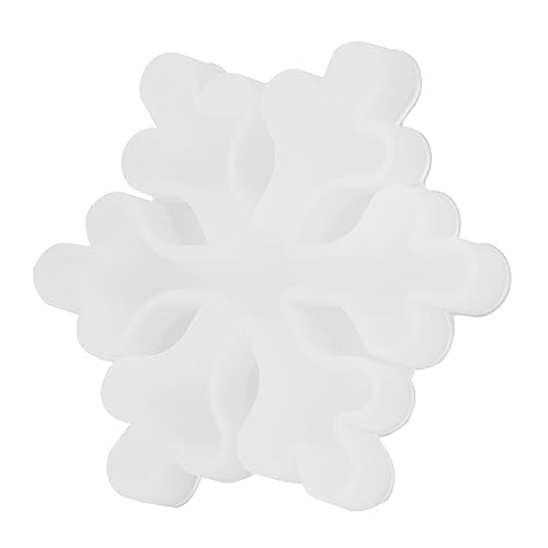Housoutil Silikonform Schneeflocke Groß Langlebig Hitzebeständig für DIY Epoxidharz Schmuckherstellung Weihnachten Deko Anhänger Basteln Kristallharz Gießform Housoutil Silikonform Schneeflocke Groß Langlebig Hitzebeständig für DIY Epoxidharz Schmuckherstellung Weihnachten Deko Anhänger Basteln Kristallharz Gießform von Housoutil