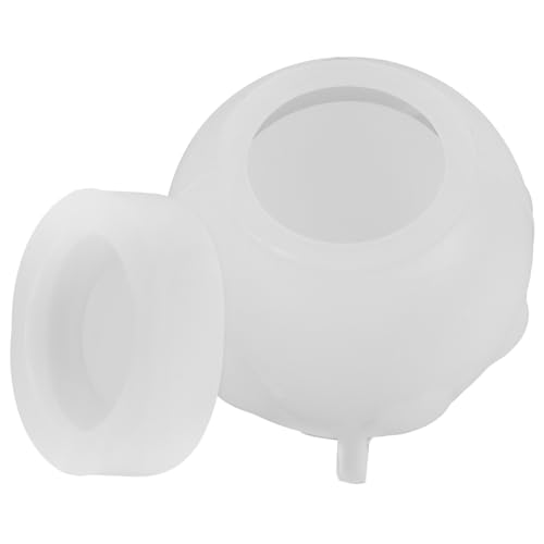 Housoutil Silikonform für Gießdose DIY Honigglas Gießform Flexible Silikonmolds für Bastelprojekte für Schmuck und Aufbewahrung Leicht zu Reinigen Verwenden von Housoutil