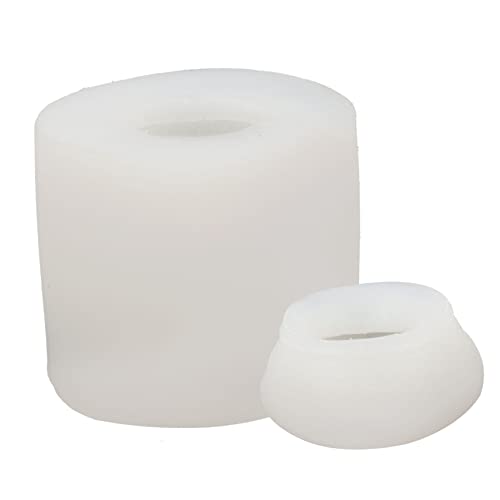 Housoutil Silikonform für Handgemachte Duftkerzen Wiederverwendbare Gießform Flexibles Material für Diy Projekte für Kerzenherstellung und Bastelarbeiten von Housoutil