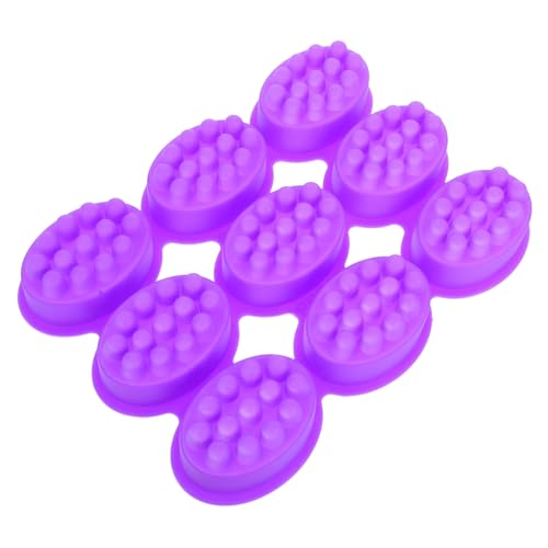 Housoutil Silikonform für Seifenherstellung Fach Massage Seifenform Oval Wiederverwendbar für Diy Seifen Kerzen und Mehr Leicht zu Reinigen Verbessert die Produktions Effizienz Bietet Housoutil Silikonform für Seifenherstellung Fach Massage Seifenform Oval Wiederverwendbar für Diy Seifen Kerzen und Mehr Leicht zu Reinigen Verbessert die Produktions Effizienz Bietet von Housoutil