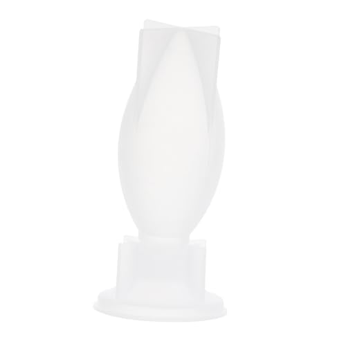 Housoutil Silikonform mit Stabilem Sockel Hitzebeständig und Flexibel für Resin Gießen Kerzenherstellung Seifen und Blumenarrangements DIY Epoxidharz Gussform für Kreative Bastelideen von Housoutil