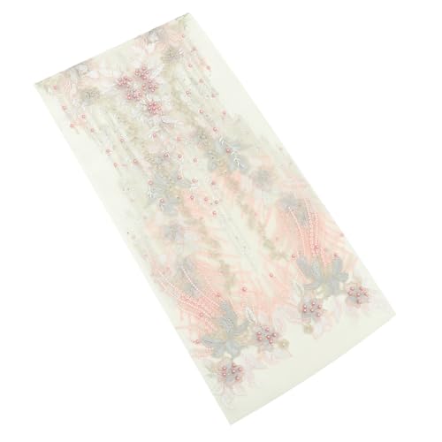 Housoutil Spitzenapplikation für Hochzeitskleider Bestickte Tüll Patches Diy Dekoration für Kleidung Iron Applikationen für Stoffe Romantische Verzierungen für Brautmode Housoutil Spitzenapplikation für Hochzeitskleider Bestickte Tüll Patches Diy Dekoration für Kleidung Iron Applikationen für Stoffe Romantische Verzierungen für Brautmode von Housoutil