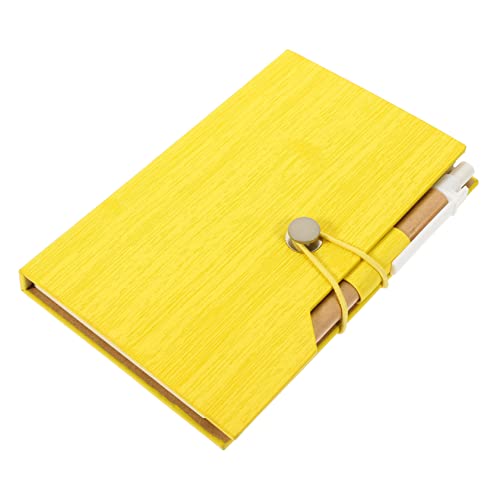 Housoutil Sticky Notepad mit Stift Vielseitiges Tagebuch und Planer Abreißbare Haftnotizen Leichtes Modisches Holzmaserungs Design für Studenten und Bürogebrauch Housoutil Sticky Notepad mit Stift Vielseitiges Tagebuch und Planer Abreißbare Haftnotizen Leichtes Modisches Holzmaserungs Design für Studenten und Bürogebrauch von Housoutil