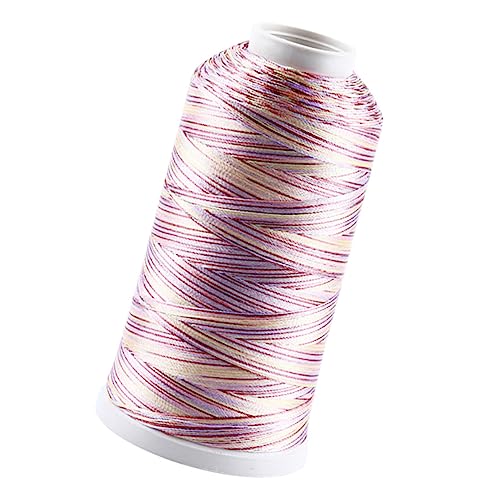 Housoutil Strängiges Makramee Garn Seide Lavendel für Schmuckherstellung Bastelprojekte und Quilling Strapazierfähig und Farbecht von Housoutil
