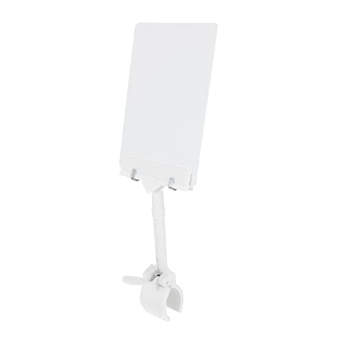 Housoutil Supermarkt-Preisschild Anzeige Preisschilder mit Clips löschbares Etikett Etiketten Supermarkt-Tag-Clip Preistafel beschriften Preistafelhalter PVC Weiß von Housoutil