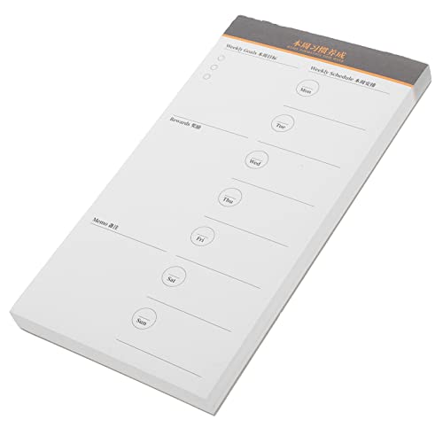 Housoutil Tagesplaner auftragsbuch aufgabenheft notizbuch organizers Aufgabenbuch Wochenplaner wöchentlich Notizblock schülerkalender zerreißbare Notizblöcke Planungshandbücher Papier Housoutil Tagesplaner auftragsbuch aufgabenheft notizbuch organizers Aufgabenbuch Wochenplaner wöchentlich Notizblock schülerkalender zerreißbare Notizblöcke Planungshandbücher Papier von Housoutil