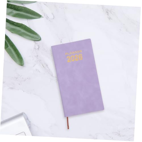 Housoutil Taschenplaner PU Leder Cover Tragbarer Pocket Journal Organizer Wochenkalender Multifunktionaler Notizblock für Alltag und Schule Housoutil Taschenplaner PU Leder Cover Tragbarer Pocket Journal Organizer Wochenkalender Multifunktionaler Notizblock für Alltag und Schule von Housoutil
