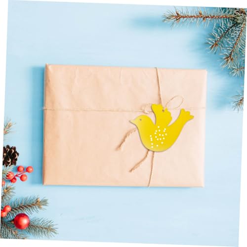 Housoutil Teiliges DIY Weihnachtsanhänger aus Naturbelassenem Holz Kleine Holzscheiben zum Bemalen und Dekorieren Glatte Oberfläche Sichere Kanten für Festliche Weihnachtsbaum Deko von Housoutil