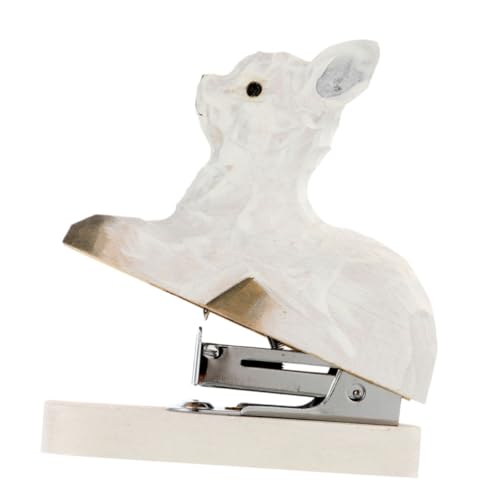 Housoutil Tierhefter Aus Holz Mini Schreibwaren Schreibtisch Hefter Schwere Ausführung Bürowefter Hefter Für Kinderhefter Schulmaterial Neuheit Hefter Desktop-hefter Weiß Eisen Housoutil Tierhefter Aus Holz Mini Schreibwaren Schreibtisch Hefter Schwere Ausführung Bürowefter Hefter Für Kinderhefter Schulmaterial Neuheit Hefter Desktop-hefter Weiß Eisen von Housoutil