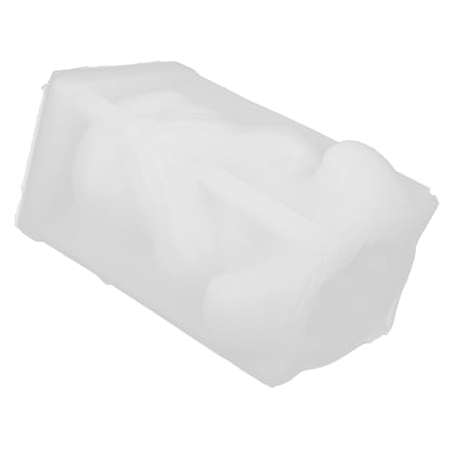 Housoutil Totenkopf Silikonform Flexibel zum Kerzengießen und Seifenherstellung Einfache DIY Gießform für Handgefertigte Schädelkerzen Robustes Material für Bastler und Geschenke von Housoutil
