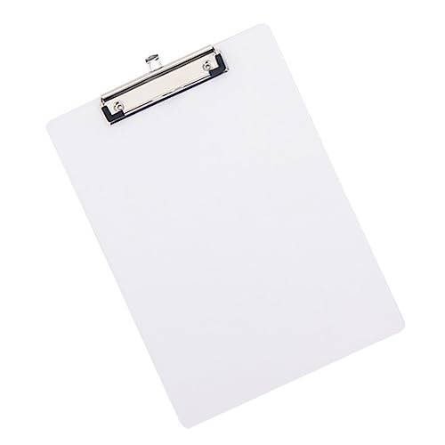 Housoutil Transparent PVC Clipboard Tragbares Schreibbrett mit Maßstab für Büro Schule und Zuhause Flexibel und Bruchsicher Dokumentenablagegerät Housoutil Transparent PVC Clipboard Tragbares Schreibbrett mit Maßstab für Büro Schule und Zuhause Flexibel und Bruchsicher Dokumentenablagegerät von Housoutil