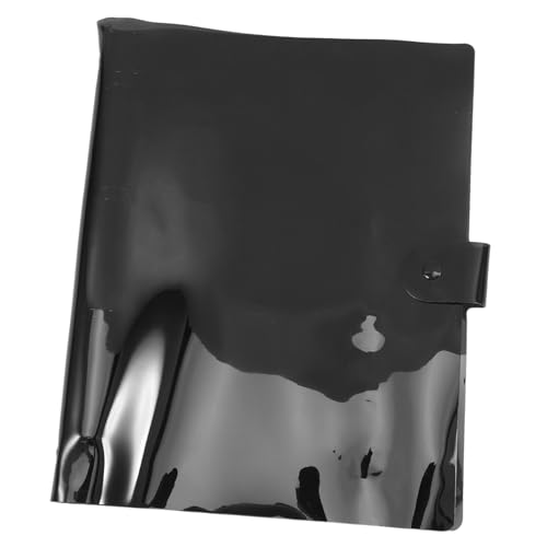 Housoutil Transparent Schwarzer PVC Ringbuch Ordner Weiche Wiederbefüllbare Lose Hülle Flexibler Notizbuch Schutz für Schule Büro und Persönliche Planung Housoutil Transparent Schwarzer PVC Ringbuch Ordner Weiche Wiederbefüllbare Lose Hülle Flexibler Notizbuch Schutz für Schule Büro und Persönliche Planung von Housoutil