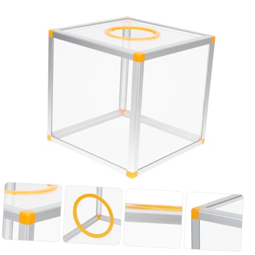 Housoutil Transparente Abstimmungsbox Vielseitige Klare Losbox für Spenden Vorschläge Partys und Wohltätigkeitsaktionen Große Kapazität Einfache Sichtbarer Ballot Container Housoutil Transparente Abstimmungsbox Vielseitige Klare Losbox für Spenden Vorschläge Partys und Wohltätigkeitsaktionen Große Kapazität Einfache Sichtbarer Ballot Container von Housoutil