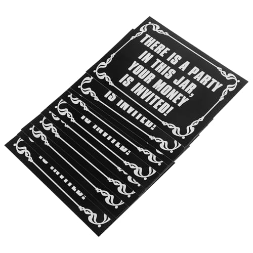 Housoutil Trinkgeldaufkleber Trinkgeldglas Für Barkeeper Trinkgeldgläser Für Das Restaurant Schild „tipps Sind Willkommen“. Sich Beschwipst Fühlendes Trinkgeldglas Schwarz Pvc Housoutil Trinkgeldaufkleber Trinkgeldglas Für Barkeeper Trinkgeldgläser Für Das Restaurant Schild „tipps Sind Willkommen“. Sich Beschwipst Fühlendes Trinkgeldglas Schwarz Pvc von Housoutil