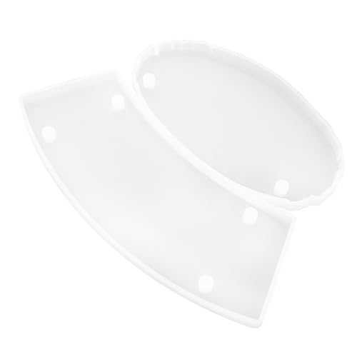 Housoutil Türplattenform Papier Wand Schimmel Farn Dekorationen bürodeko büro dekoration epoxidharze schmuck anhänger car decor türschild selber machen Silikon-Türschildform Kieselgel von Housoutil