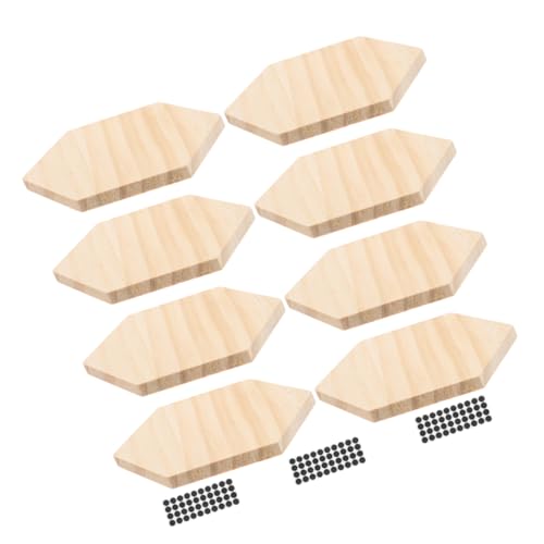 Housoutil Unlackierte Holzuntersetzer mit Eva Rutsch Pads DIY Freundliche Untersetzer für Kreative Tischdekoration und Schutz Housoutil Unlackierte Holzuntersetzer mit Eva Rutsch Pads DIY Freundliche Untersetzer für Kreative Tischdekoration und Schutz von Housoutil