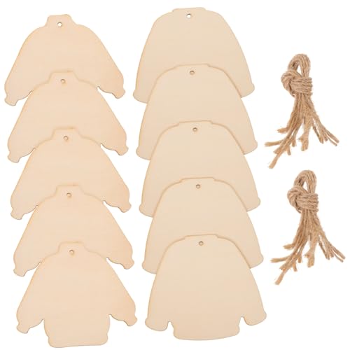 Housoutil Unvollendete Holzanhänger Weihnachten Teiliges mit Seil DIY Bastelset für Weihnachtsbaum Wand und Kamin Handbemalbare Natürliche Holzscheiben für Festliche Weihnachtsdeko Housoutil Unvollendete Holzanhänger Weihnachten Teiliges mit Seil DIY Bastelset für Weihnachtsbaum Wand und Kamin Handbemalbare Natürliche Holzscheiben für Festliche Weihnachtsdeko von Housoutil