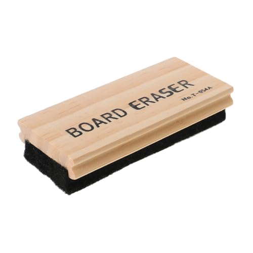 Housoutil Vielseitiger Holz Tafelradierer Abwischbar für Whiteboards und Kreidetafeln Leicht und Tragbar Design für Büro und Klassenzimmer Effiziente von Housoutil