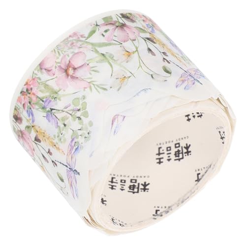 Housoutil Vintage Washi Tape mit Blumendesign Handabreißbar Langlebiges Scrapbooking Klebeband für DIY Journal Tagebuch Karten Fotoalben und Kreative Bastelprojekte Housoutil Vintage Washi Tape mit Blumendesign Handabreißbar Langlebiges Scrapbooking Klebeband für DIY Journal Tagebuch Karten Fotoalben und Kreative Bastelprojekte von Housoutil