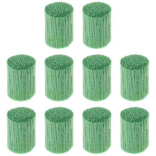 Housoutil Vorgeschnittenes Teppichgarn, 10 Rollen Grüne Knüpfwolle, Knüpfgarn Geschnitten, Wolle Knüpfen Teppich Für DIY Handwerk Stricken Nähgarn Knüpfhaken Zubehör Housoutil Vorgeschnittenes Teppichgarn, 10 Rollen Grüne Knüpfwolle, Knüpfgarn Geschnitten, Wolle Knüpfen Teppich Für DIY Handwerk Stricken Nähgarn Knüpfhaken Zubehör von Housoutil