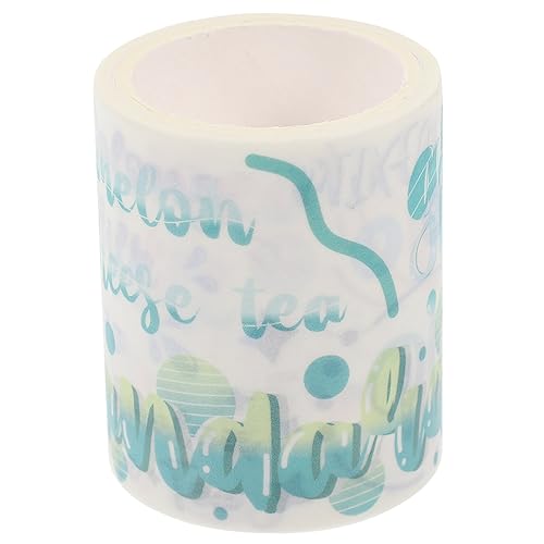 Housoutil Washi Tape Dekoratives Klebeband mit Schriftzügen für Scrapbooking Journaling Diy Projekte und Verpackungen Vielseitig Einsetzbar für Glatte Oberflächen Housoutil Washi Tape Dekoratives Klebeband mit Schriftzügen für Scrapbooking Journaling Diy Projekte und Verpackungen Vielseitig Einsetzbar für Glatte Oberflächen von Housoutil