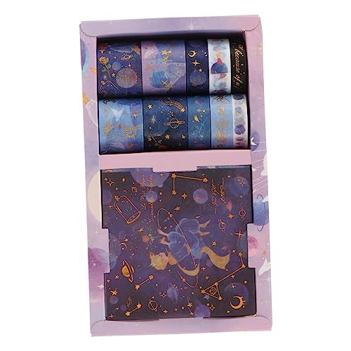 Housoutil Washi Tape Set Dekoratives Klebeband Aufkleber für Scrapbooking Diy Handwerk und Journals Hochwertige Papiermaterialien Leicht und Tragbar Housoutil Washi Tape Set Dekoratives Klebeband Aufkleber für Scrapbooking Diy Handwerk und Journals Hochwertige Papiermaterialien Leicht und Tragbar von Housoutil