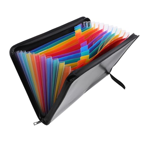 Housoutil Wasserdichtes Ordner Ordner-Organizer Quittungsorganisator Dateiorganisator Veranstalter erweiterbarer Ordner Aktentasche im Akkordeon-Design Quittungsdatei-Organizer Vlies Schwarz Housoutil Wasserdichtes Ordner Ordner-Organizer Quittungsorganisator Dateiorganisator Veranstalter erweiterbarer Ordner Aktentasche im Akkordeon-Design Quittungsdatei-Organizer Vlies Schwarz von Housoutil