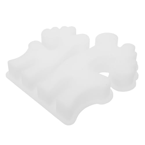 Housoutil Weihnachtlicher Rentier-silikonform mit Hohlräumen Hitzebeständig Realistische Textur für Epoxidharz Kerzen Wachs DIY Weihnachtsdekorationsherstellung von Housoutil