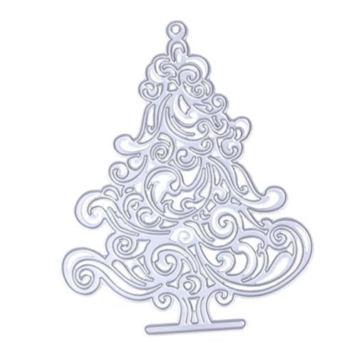 Housoutil Weihnachtsbaum Stanzschablone aus Hochwertigem Kohlenstoffstahl Langlebig Robust DIY Prägeschablone für Scrapbooking Grußkarten Basteln Kreative Stanzformen Housoutil Weihnachtsbaum Stanzschablone aus Hochwertigem Kohlenstoffstahl Langlebig Robust DIY Prägeschablone für Scrapbooking Grußkarten Basteln Kreative Stanzformen von Housoutil