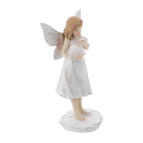 Housoutil Weihnachtsengel Figur Resin mit Hasen Wetterfeste Garten und Grabdeko für Außenbereich Vielseitige Weihnachtsdekoration für Rasen Terrasse und Innenräume Housoutil Weihnachtsengel Figur Resin mit Hasen Wetterfeste Garten und Grabdeko für Außenbereich Vielseitige Weihnachtsdekoration für Rasen Terrasse und Innenräume von Housoutil