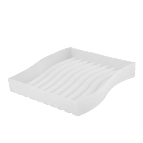 Housoutil Wellenmesserform Silikonform Epoxidformen Untersetzer, der Form herstellt Untersetzer Formen Schalenform aus Silikon Harz-Epoxid-Formen Gießform aus Silikon Cup-Pad-Form Kieselgel von Housoutil