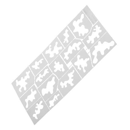 Housoutil Wiederverwendbare Malvorlagen Hohlraum Schablonen für Modellbau Holzhandwerk Scrapbooking und Diy Kunstprojekte für Vielseitige Malanwendungen Housoutil Wiederverwendbare Malvorlagen Hohlraum Schablonen für Modellbau Holzhandwerk Scrapbooking und Diy Kunstprojekte für Vielseitige Malanwendungen von Housoutil