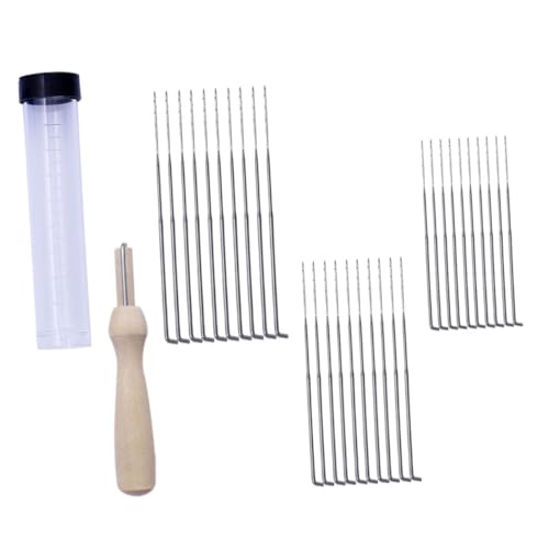 Housoutil Wollfilz Nadelset Teilig Diy Handstickerei Werkzeuge mit Verschiedenen Nadeldicken Ergonomischem Griff und Praktischen Zubehör für Kreative Bastelprojekte für Filzen und Sticken Housoutil Wollfilz Nadelset Teilig Diy Handstickerei Werkzeuge mit Verschiedenen Nadeldicken Ergonomischem Griff und Praktischen Zubehör für Kreative Bastelprojekte für Filzen und Sticken von Housoutil