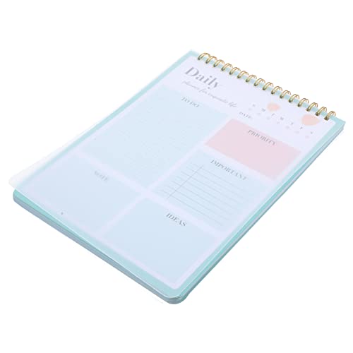 Housoutil Zeitmanagement-Notizblock wöchentlich Tagesplaner-Notizbuch Notizbücher für die Arbeit monatlich schülerkalender büromaterial Akademisches Planermanagement Zeitplaner Papier Green Housoutil Zeitmanagement-Notizblock wöchentlich Tagesplaner-Notizbuch Notizbücher für die Arbeit monatlich schülerkalender büromaterial Akademisches Planermanagement Zeitplaner Papier Green von Housoutil