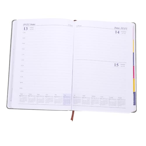 Housoutil Zeitplan-Notizblock täglich Erwachsene für Veranstalter Zeitschrift Die Haushaltsnotizbuch bequemer akademischer Planer Büroplaner Hausplaner tragbares Planer-Notizbuch Pu Schwarz Housoutil Zeitplan-Notizblock täglich Erwachsene für Veranstalter Zeitschrift Die Haushaltsnotizbuch bequemer akademischer Planer Büroplaner Hausplaner tragbares Planer-Notizbuch Pu Schwarz von Housoutil