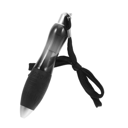 Housoutil gewichteter Stift Kugelschreiber aus Seil dicke Stifte fetter Stift großer Stift Jumbo-Stift gewichtete Stifte kurze Stifte Fette Stifte Ergonomischer Stift Plastik Schwarz von Housoutil