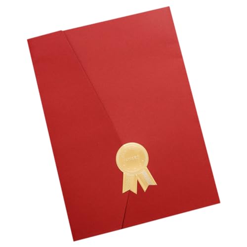 Housoutil zertifikat papier ordner Umschlag Inhaber Plakatbrett Abdeckung Planke aktenordner Urkundenhülle aus Papier Zertifikat deckt Ehrenurkundenhülle Dokumentenpapiereinband Award-Cover von Housoutil