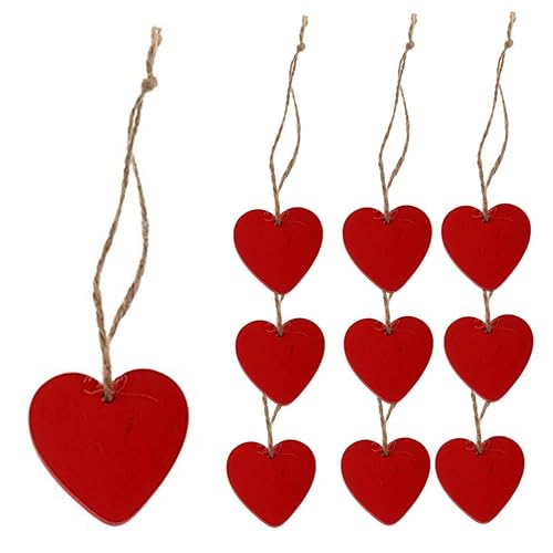 10 Stück Holzherzen zum Basteln, 4, 1 x 4, 1 cm große Holzherzanhänger mit Schnüren, leere MDF-Ausschnitte, Bastelherzanhänger für Geschenke, Basteldekoration, Holzanhänger mit Schnur, Holzherzen 10 Stück Holzherzen zum Basteln, 4, 1 x 4, 1 cm große Holzherzanhänger mit Schnüren, leere MDF-Ausschnitte, Bastelherzanhänger für Geschenke, Basteldekoration, Holzanhänger mit Schnur, Holzherzen von HoveeLuty