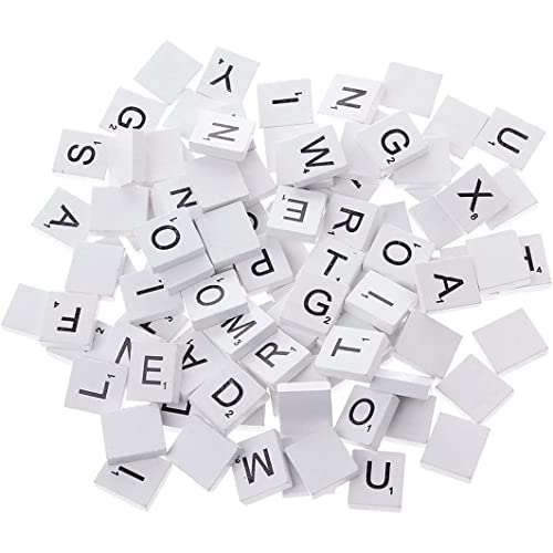 【100 Stück】 weiße Holzspäne DIY Englisches Alphabet Puzzle Alphabetisierungsquadrate Baby intellektuelle Entwicklung Holzspäne 【weiß】 【100 Stück】 weiße Holzspäne DIY Englisches Alphabet Puzzle Alphabetisierungsquadrate Baby intellektuelle Entwicklung Holzspäne 【weiß】 von HoveeLuty