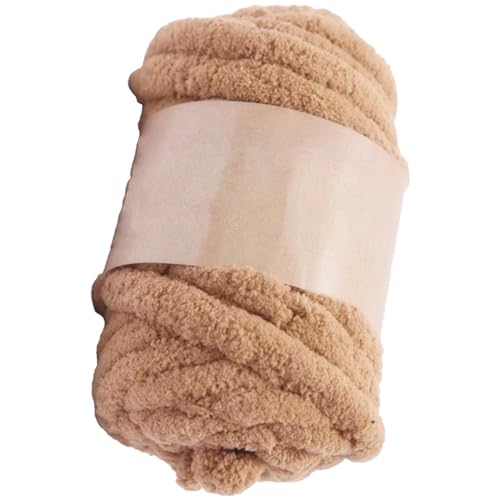 Grobes Garn zum Häkeln, 250 g, Strick-Chenillegarn, weiches, dickes Garn, DIY, flauschige, grobe Wolle für Decken, Pullover, Schals, Khaki, dickes, grobes zum Häkeln, dicke Wolle Grobes Garn zum Häkeln, 250 g, Strick-Chenillegarn, weiches, dickes Garn, DIY, flauschige, grobe Wolle für Decken, Pullover, Schals, Khaki, dickes, grobes zum Häkeln, dicke Wolle von HoveeLuty