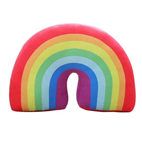 HoveeLuty Regenbogenkissen Für Mädchen Kinder Bett Dekoration Kissenbogen Geformt Gefülltes Plüschsofa Stühle Werfen Kissen 13,7 Zoll HoveeLuty Regenbogenkissen Für Mädchen Kinder Bett Dekoration Kissenbogen Geformt Gefülltes Plüschsofa Stühle Werfen Kissen 13,7 Zoll von HoveeLuty