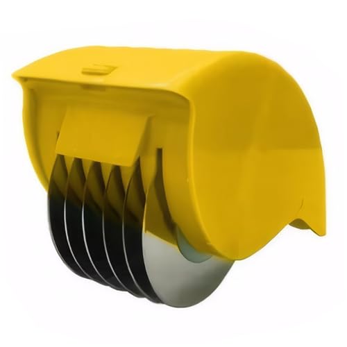 Kräuterroller mit 6 Edelstahlklingen, manueller Kräuterzerkleinerer, abnehmbarer, waschbarer Kräuterschneider, tragbarer Kräuterzerkleinerer für Koriander, Frühlingszwiebeln, Petersilie, Petersiliensc Kräuterroller mit 6 Edelstahlklingen, manueller Kräuterzerkleinerer, abnehmbarer, waschbarer Kräuterschneider, tragbarer Kräuterzerkleinerer für Koriander, Frühlingszwiebeln, Petersilie, Petersiliensc von HoveeLuty
