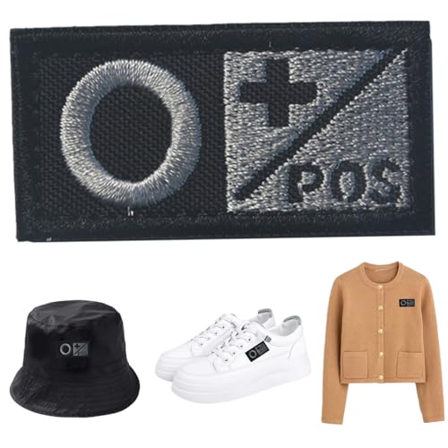 Nylon-Abzeichen. Blutgruppen-Abzeichen. Nylon-gestickte Moral-Emblem-Applikationen. Dekorative Aufnäher. Typ O POS-gesticktes Dekorative Aufnäher für Erste Hilfe Nylon-Abzeichen. Blutgruppen-Abzeichen. Nylon-gestickte Moral-Emblem-Applikationen. Dekorative Aufnäher. Typ O POS-gesticktes Dekorative Aufnäher für Erste Hilfe von HoveeLuty